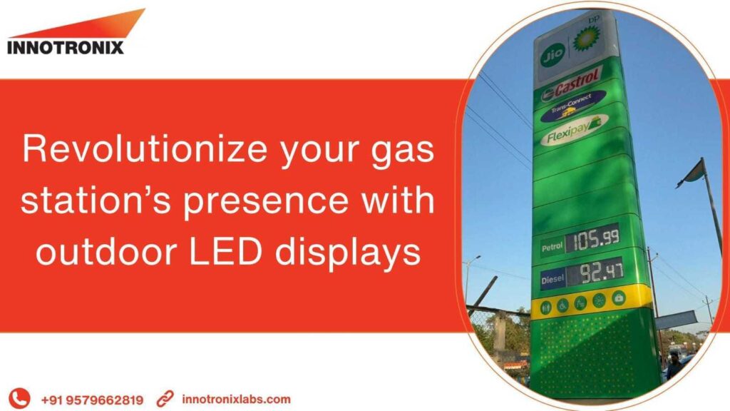 LED signage can make significant impact in large or small formats